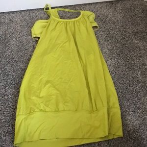 Lulu lemon yellow tank top